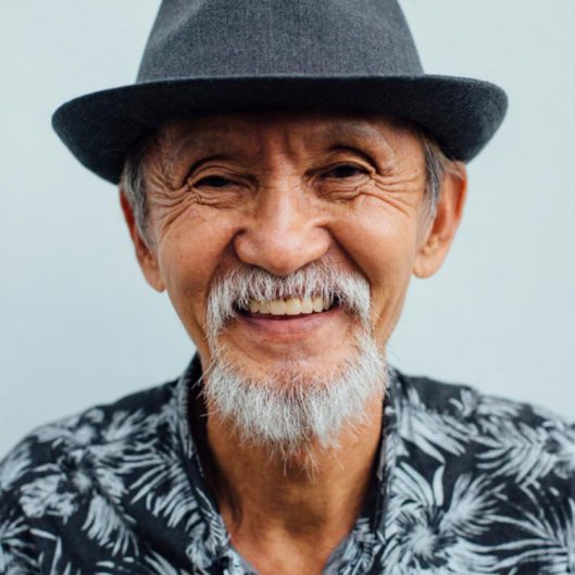 Smiling Elderly Man